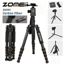 Load image into Gallery viewer, Z699C Tripod Carbon Fiber Professional Camera Stand